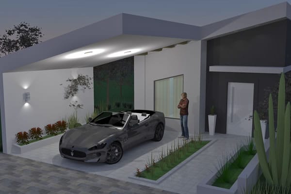 Modern house plan