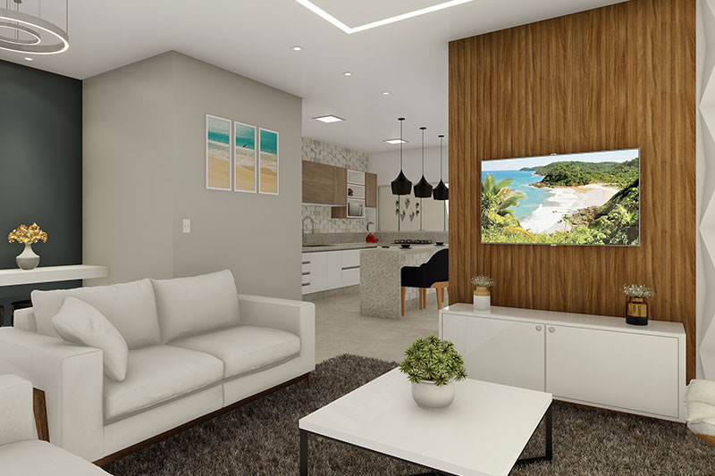 Floor plan with 3 bedrooms