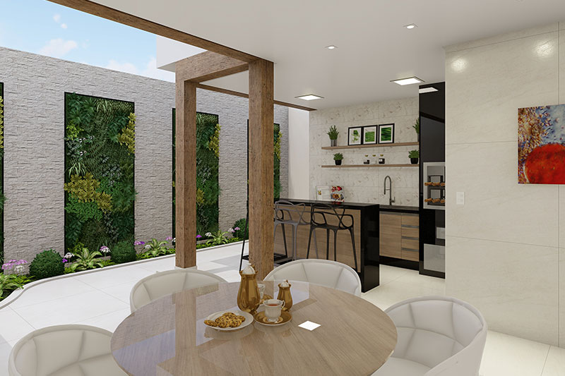 Floor plan with 3 bedrooms