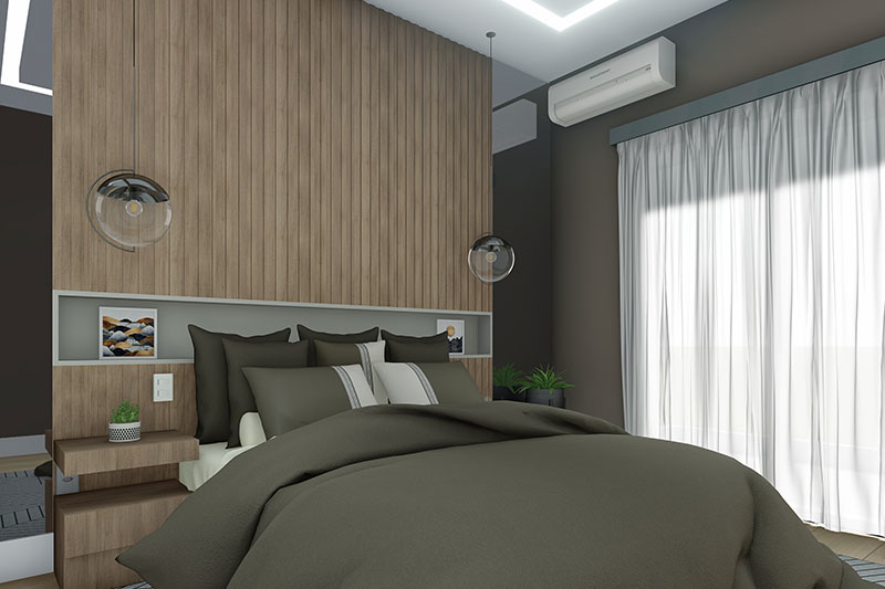 Floor plan with 3 bedrooms
