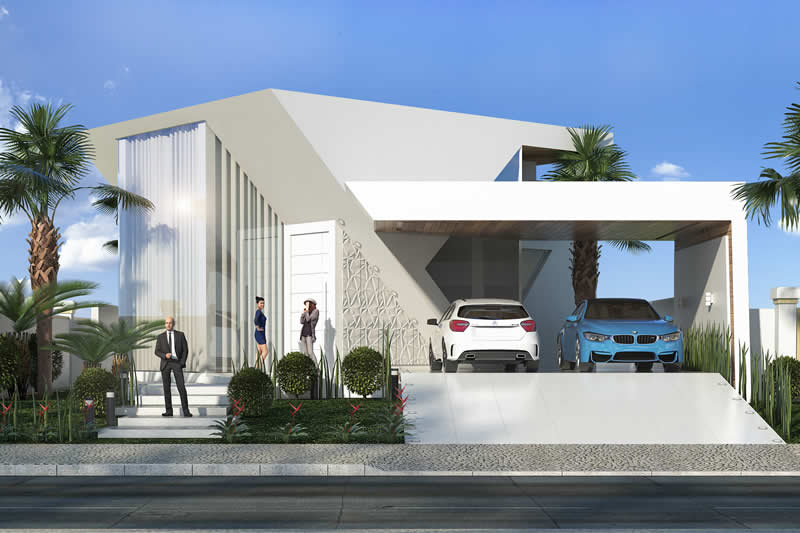 High standard single storey house project