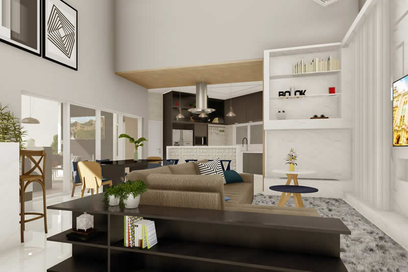 High standard single storey house project