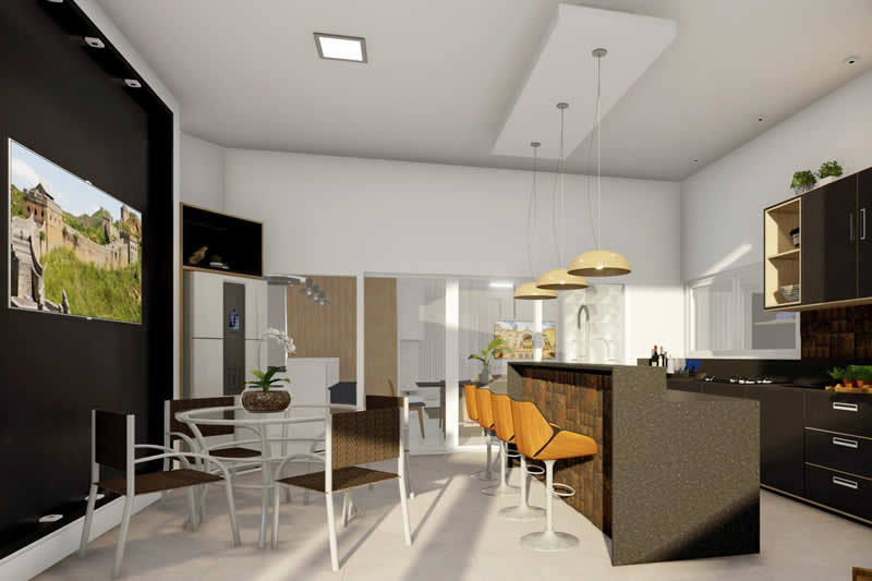 High standard single storey house project