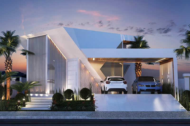 High standard single storey house project