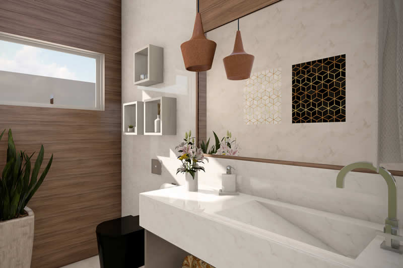 House project with balcony