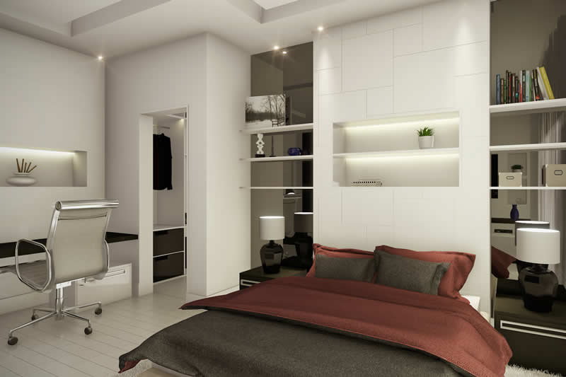 House project with balcony