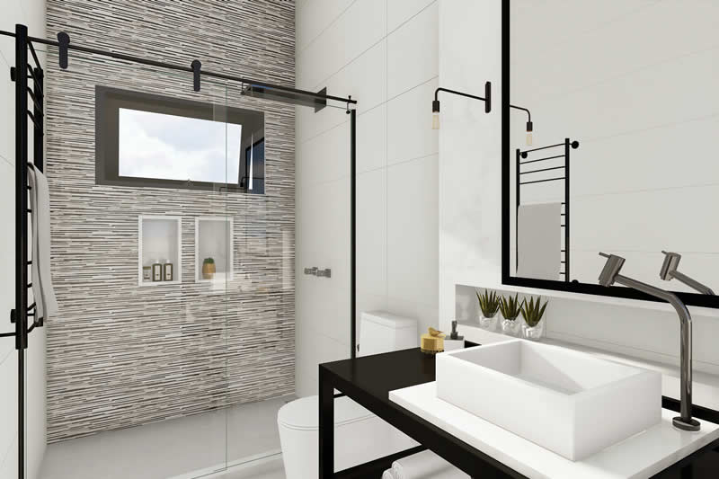 Modern sobrado project with 4 suites