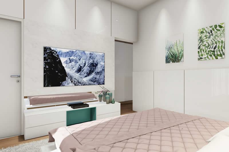 Modern sobrado project with 4 suites