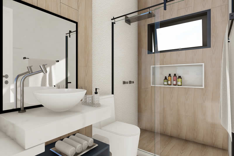 Modern sobrado project with 4 suites