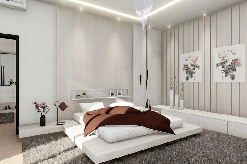 Modern sobrado project with 4 suites