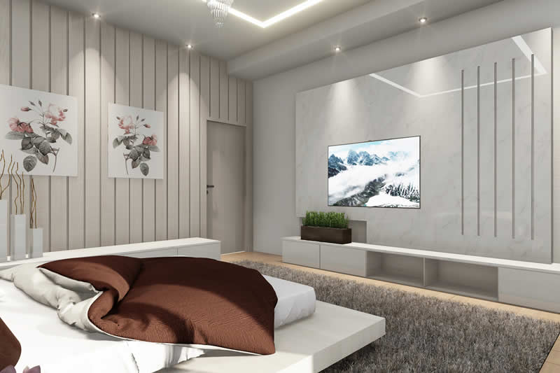 Modern sobrado project with 4 suites