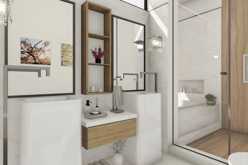 Modern sobrado project with 4 suites