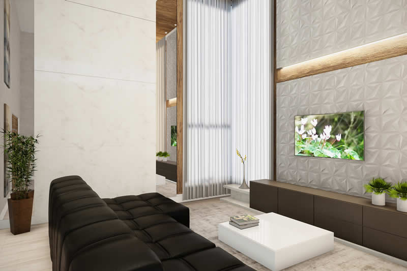 Single storey house for large plot