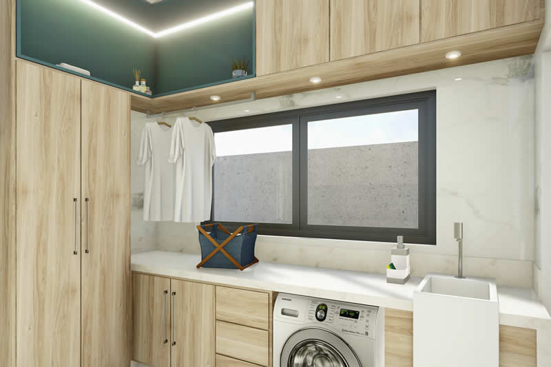 Single storey house for large plot
