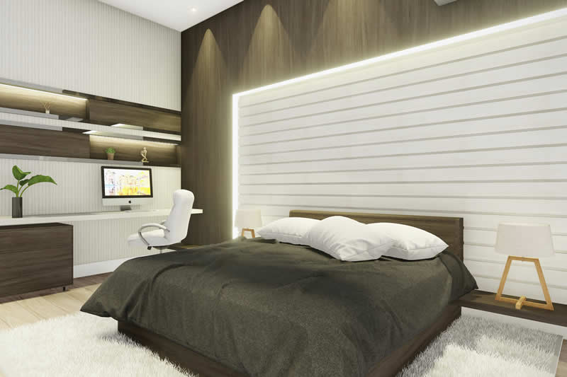 Single storey house for large plot