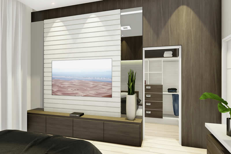 Single storey house for large plot