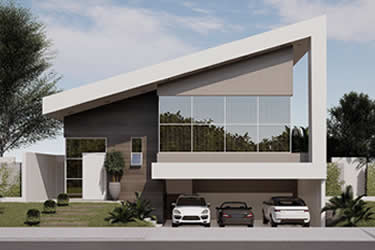 Floor plan with underground garage