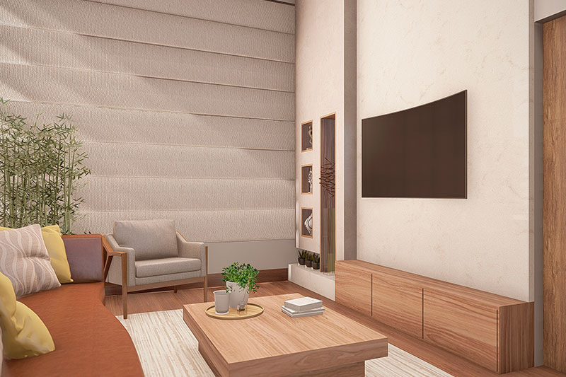 Floor plan with underground garage
