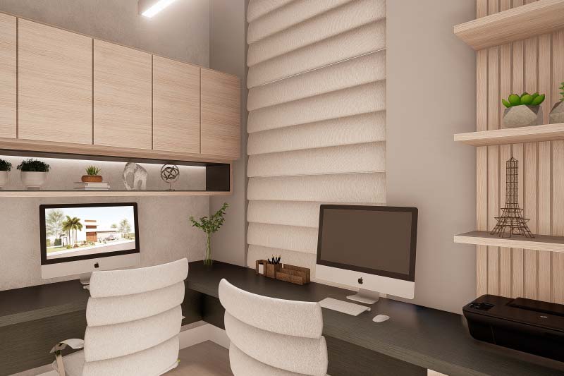 Single storey house plan for large plot