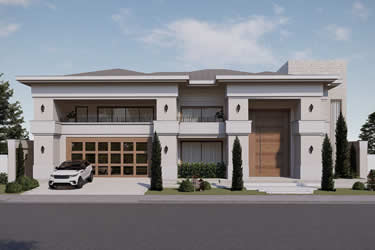 Neoclassical mansion project