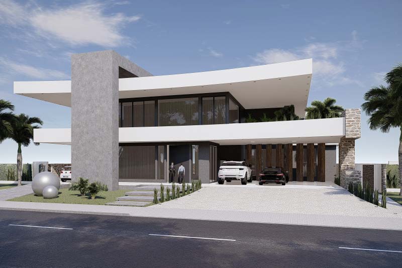 Contemporary mansion project