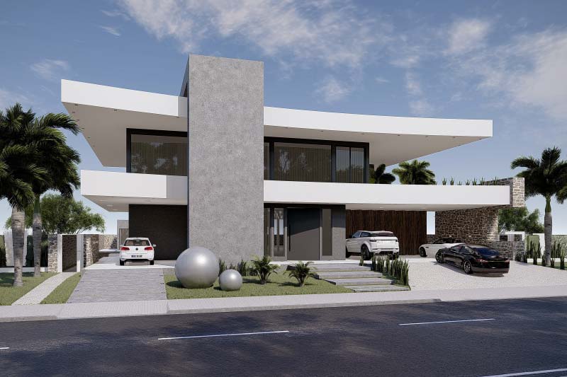 Contemporary mansion project