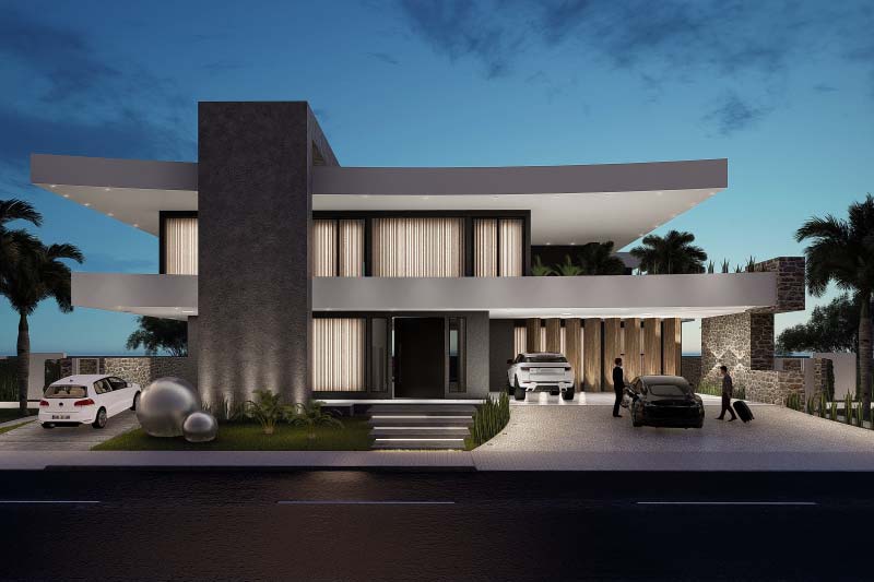 Contemporary mansion project