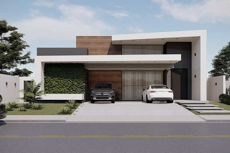Modern mansion plan