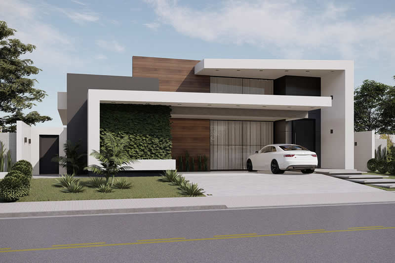 Modern mansion plan