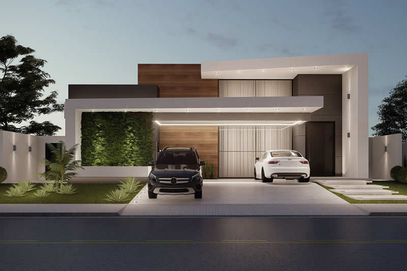 Modern mansion plan