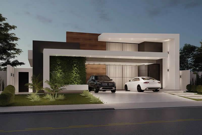 Modern mansion plan