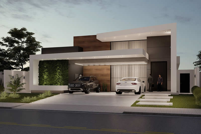 Modern mansion plan