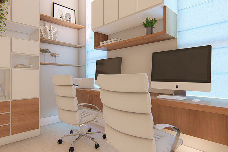 Project of modern with 3 suites