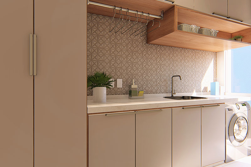 Project of modern with 3 suites