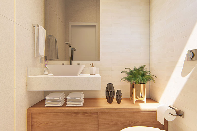 Project of modern with 3 suites