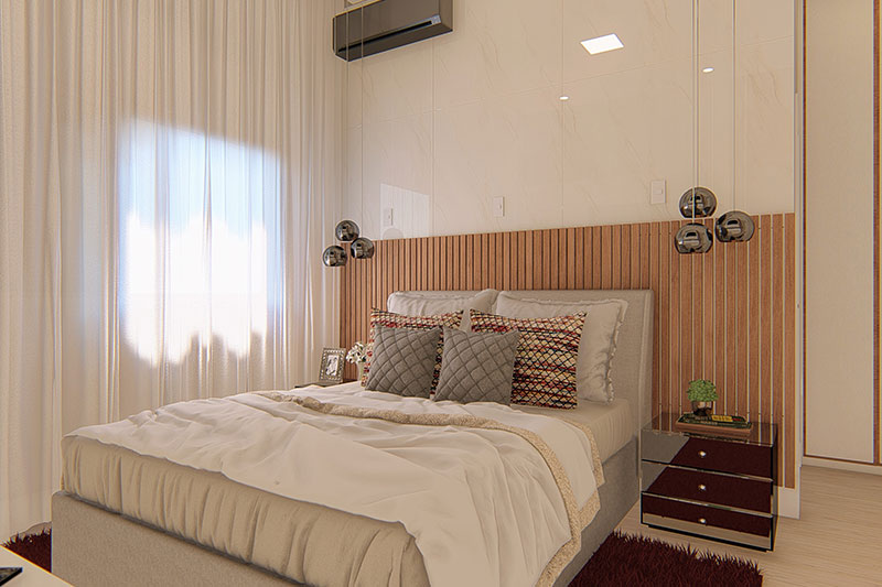 Project of modern with 3 suites