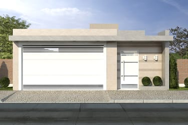 House plan with edicule