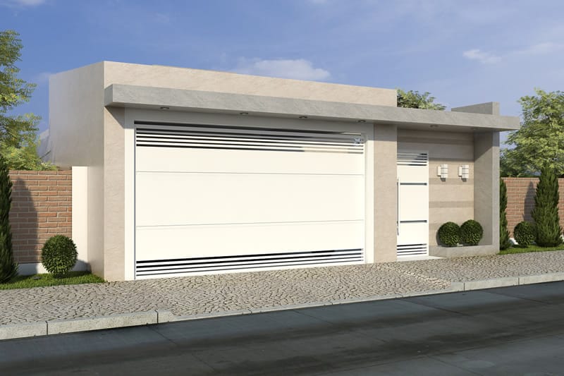 House plan with edicule