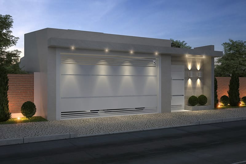 House plan with edicule