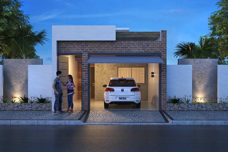 Plant my house, my modern life