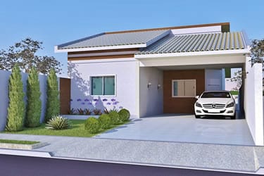 Contemporary floor plan