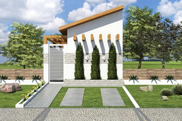 Plant my house my life with 2 rooms