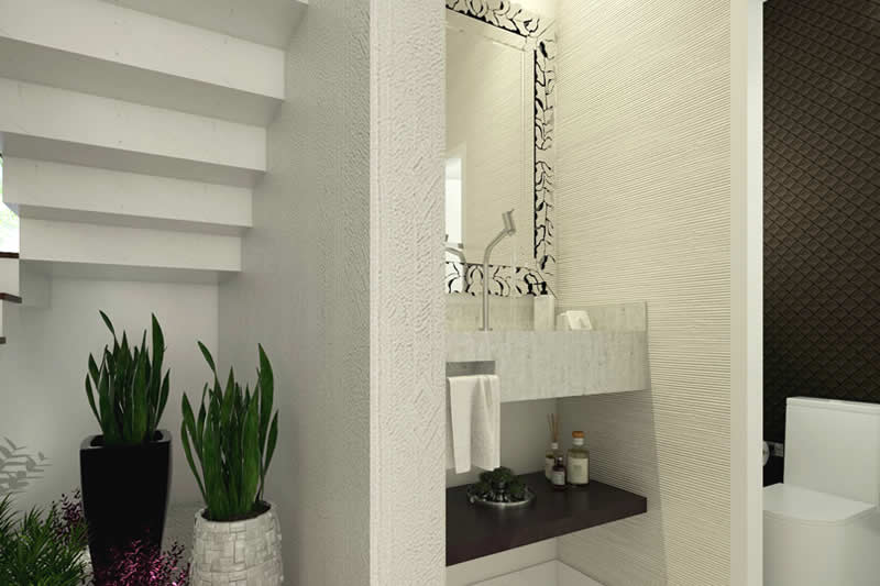 Modern 3 bedroom townhouse plan