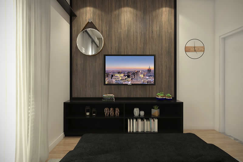 Modern 3 bedroom townhouse plan