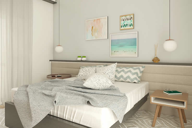 Modern 3 bedroom townhouse plan