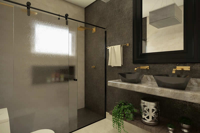 Modern 3 bedroom townhouse plan