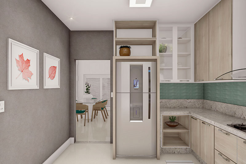 House plan with building plot