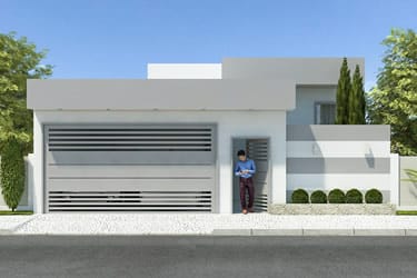 Modern ground floor house plan