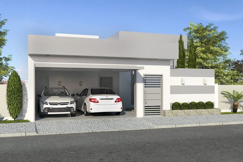 Modern ground floor house plan