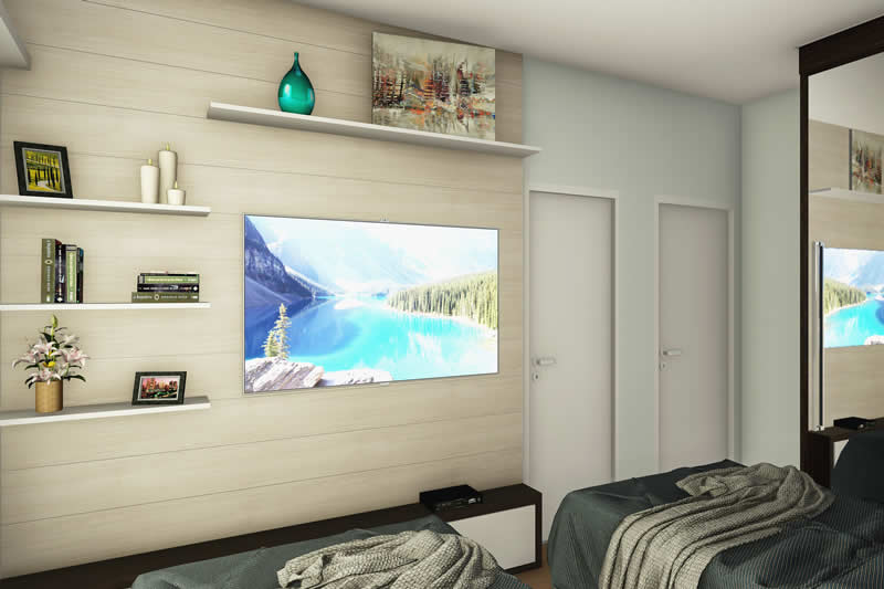 Floor plan for condominium